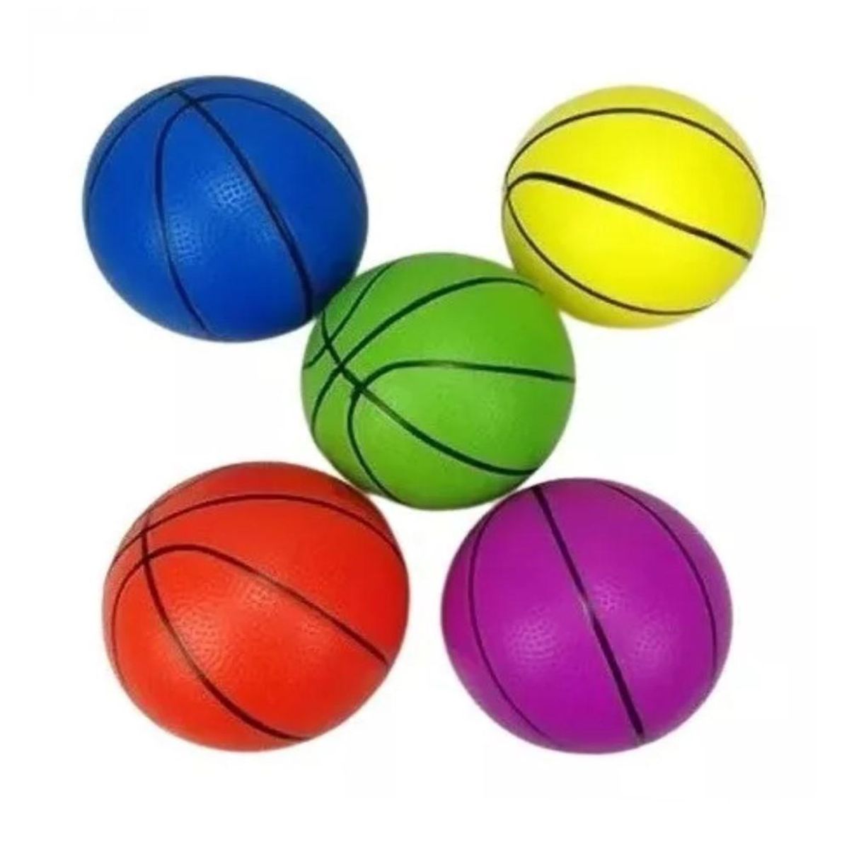 ARTIDIX - Pelota de básquetbol Baloncesto Inflable. - Morada