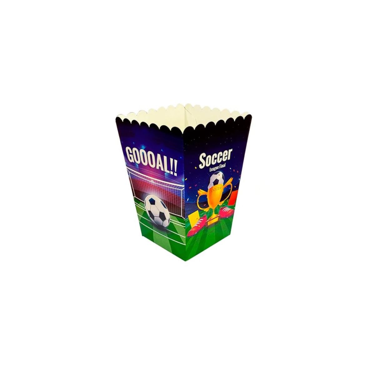 GENERICO - Cajas De Cabritas De Futbol 6 Pcs 9x9x14 Cm