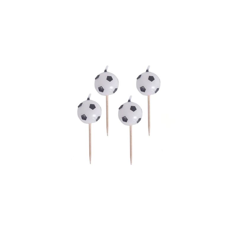 GENERICO - Velas De Fútbol 4pcs 25x30 mm
