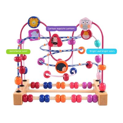 Imagen 2 del producto Juguete Abaco De Madera Juguete Didactico Madera Niñobebeii