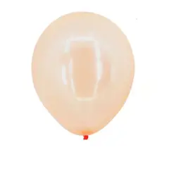 GENERICO - Globos Fluorescentes De Latex 6pcs 30cm Color Naranja