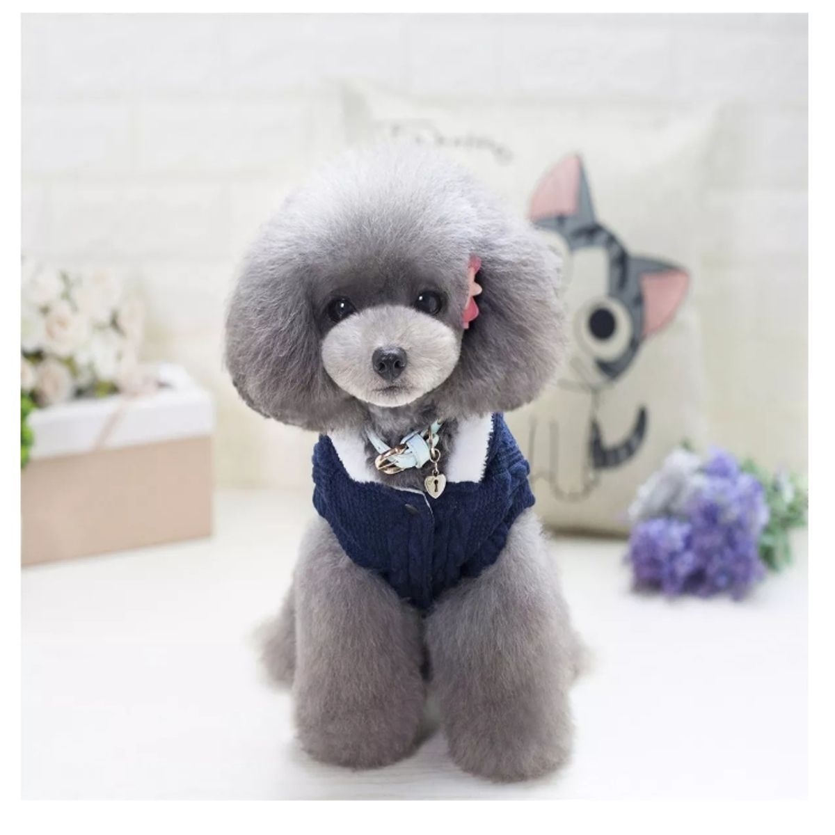 GENERICO - Ropa De Chiporro Polerón Sweater Gorro Perros Gatos Mascotas