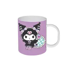 ORCA - Tazón Mug  AMIGA KUROMI HELLO KITTY VINTAGE ANIME   Natural
