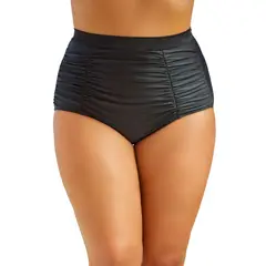 GLORIAHOON - Calzon Bottom De Baño Talle Alto Control