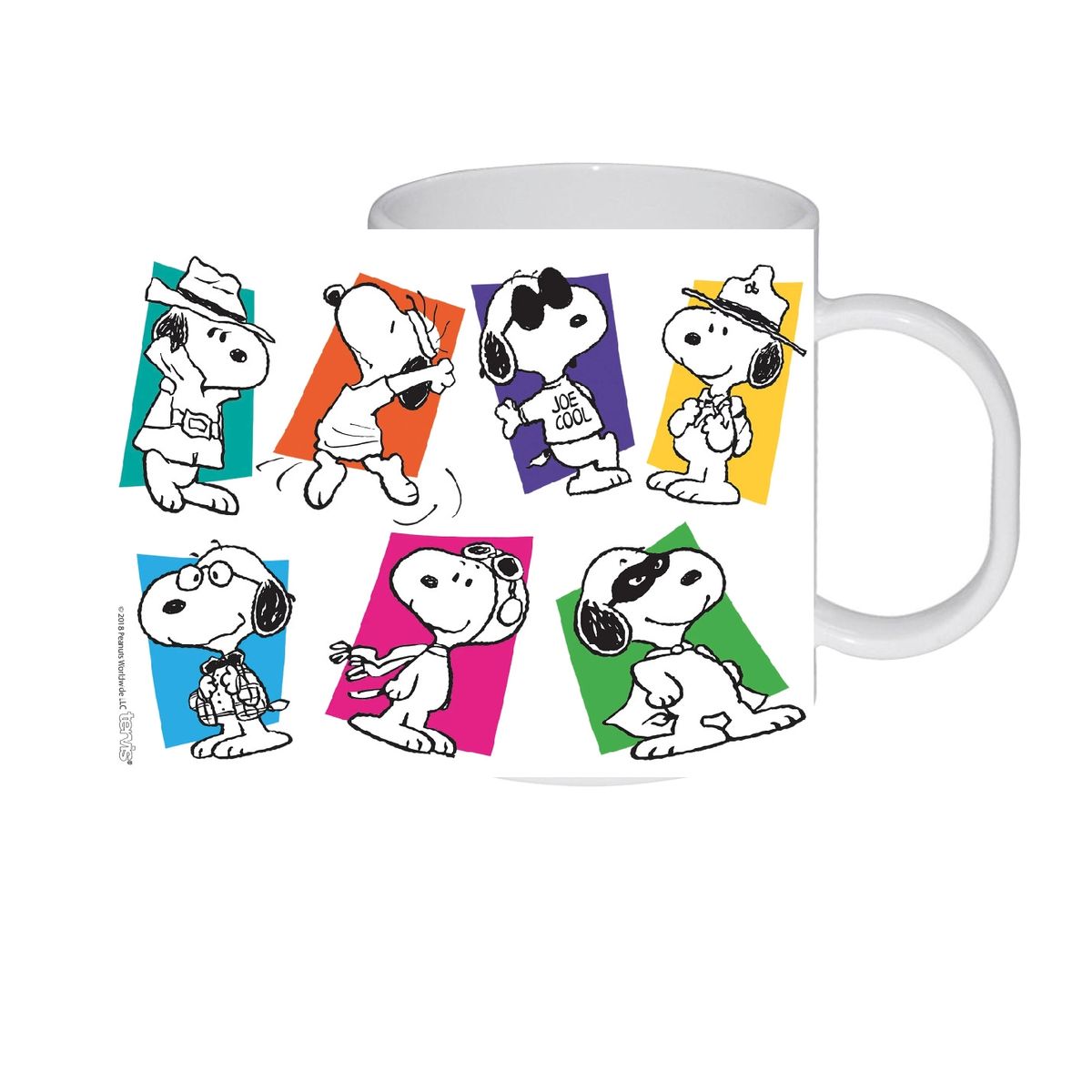 ORCA - Tazón Mug  SNOOPY PERRITO VINTAGE  Natural