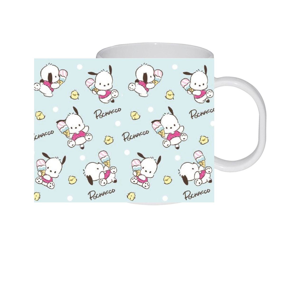 ORCA - Tazón Mug  POCHACCO PERRO VINTAGE COMIC CUTE  Natural