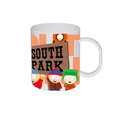 ORCA - Tazón Mug  SOUTH PARK SERIE Stan, Kyle, Kenny y Cartman Natural