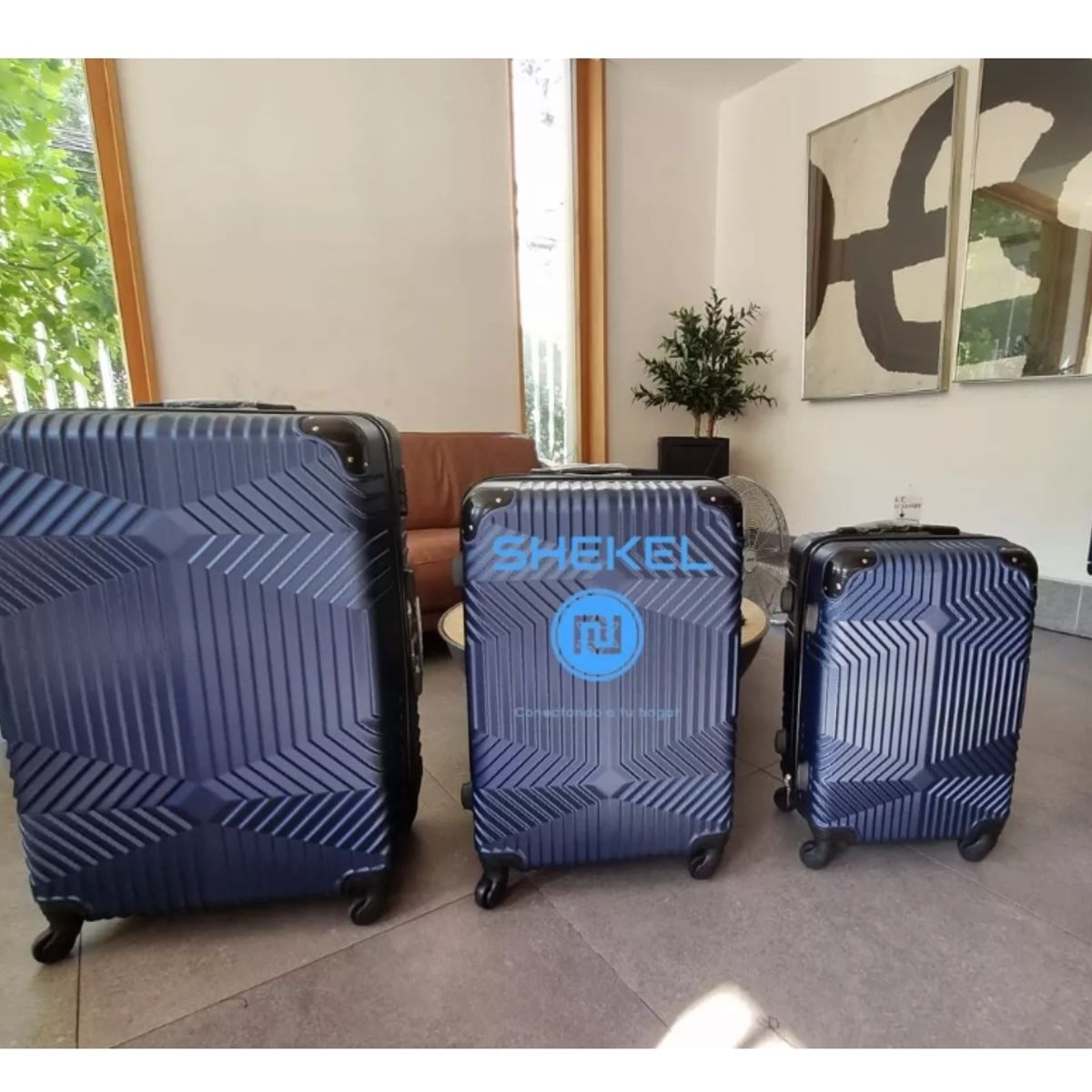 GENERICO - Maleta Viaje De 30 Kg Grande Xl Azul