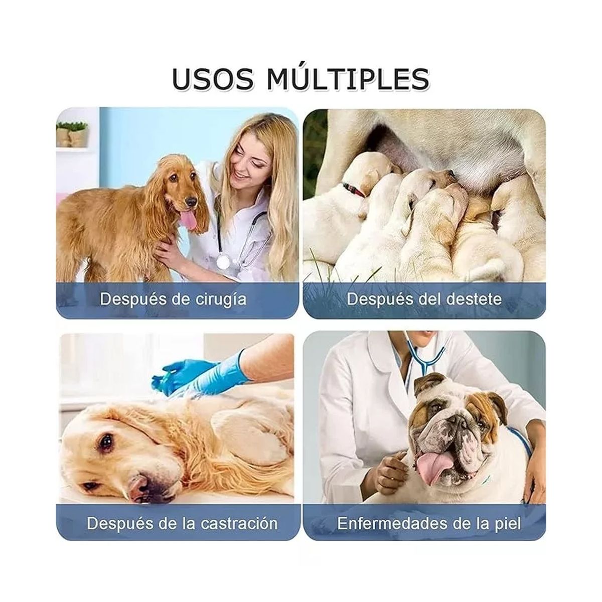 GENERICO - Fajas Postoperatorias Para Gato Y Perro Chaleco Mascotas