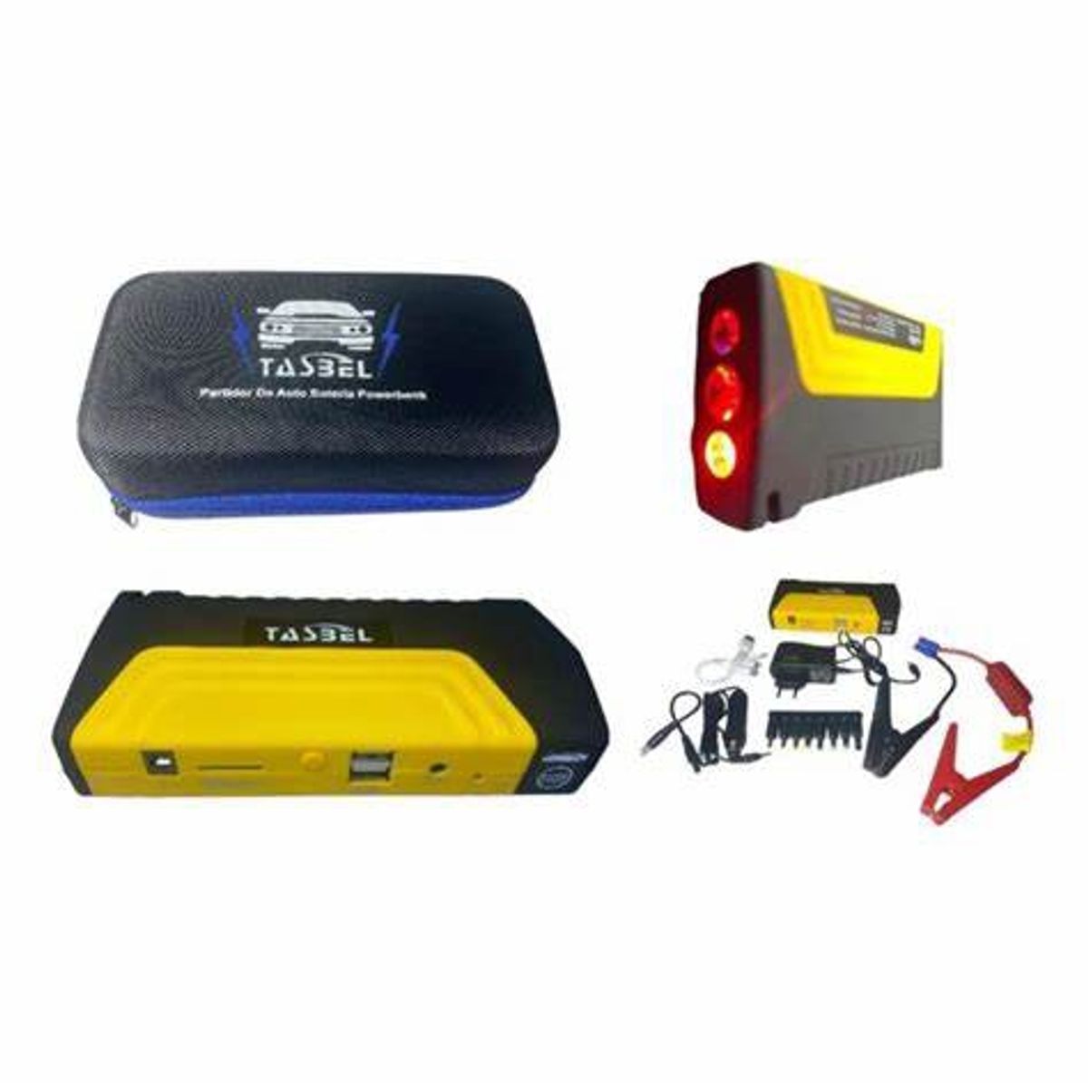 GENERICO - Partidor De Batería Auto 68800 Mah - Cargador Celular 12v