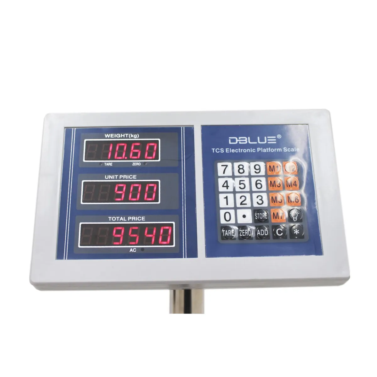 DBLUE - Pesa Balanza Digital Industrial Capacidad 300 Kilos - SC