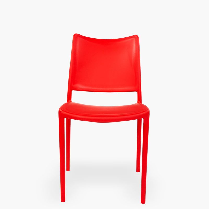 FORM DESIGN - Silla plástico terraza Todi Rojo Form