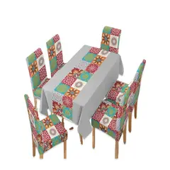 GENERICO - MANTEL MÁS 6 FUNDAS PARA SILLAS
