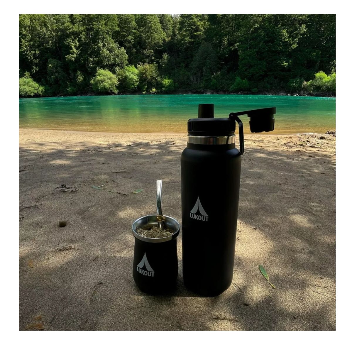 GENERICO - Mate Lukout 236 Ml + Bombilla Mate