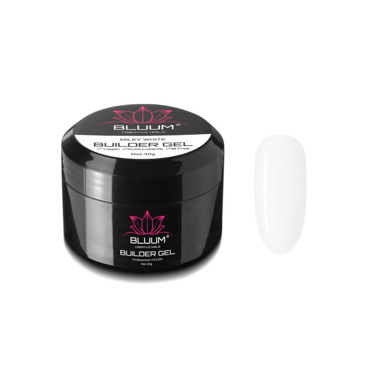 BLUUM - Builder Gel Constructor Profesional Bluum Milky White 30g