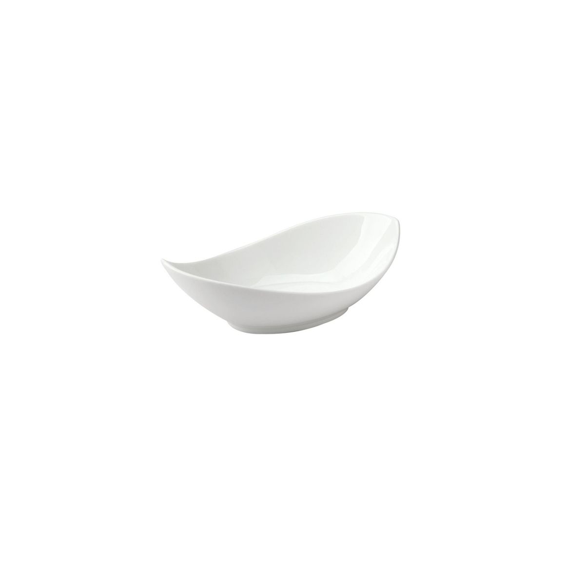 IMAHE - Set 2 Bowl Oval Twist Porcelana 21 Cm IMAHE