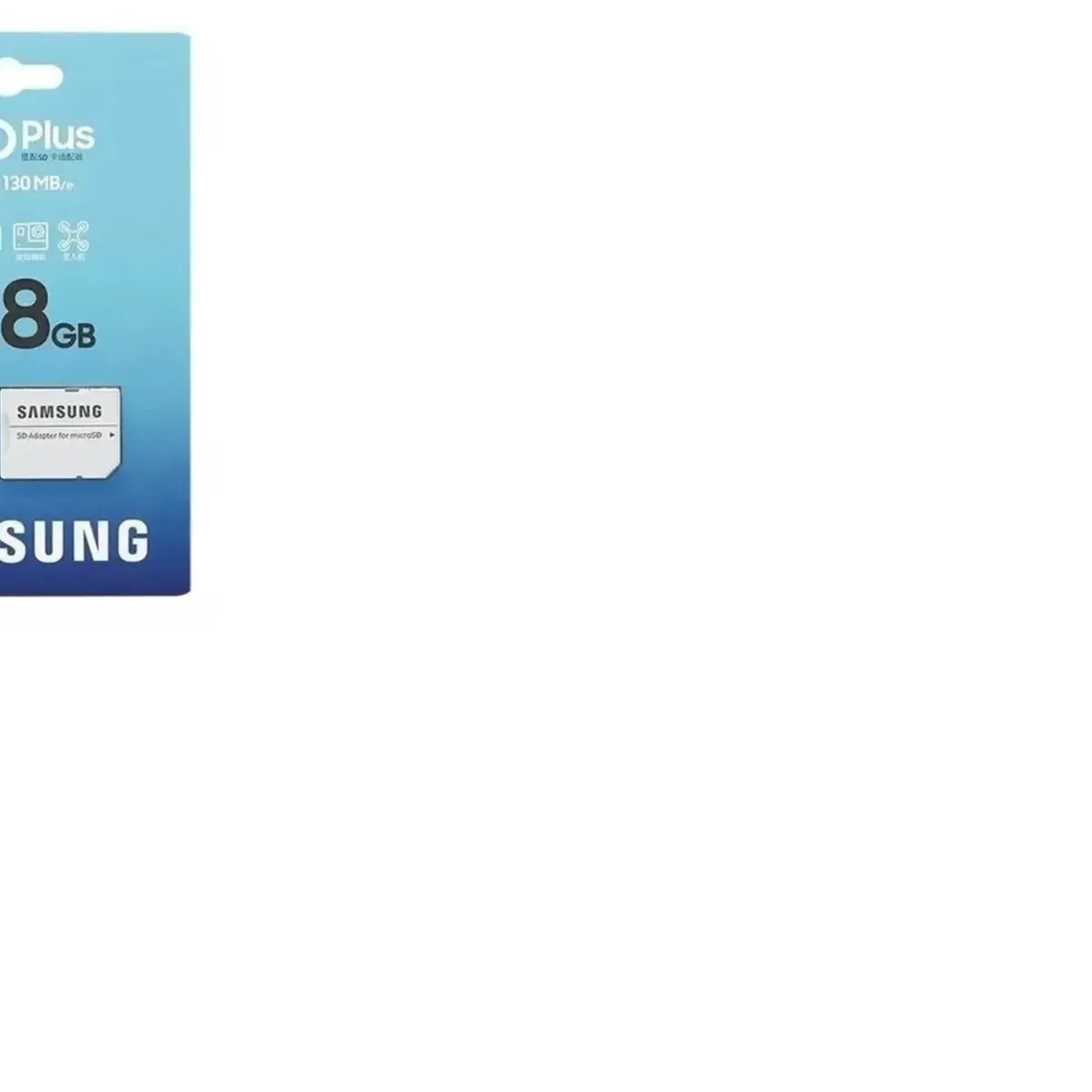 SAMSUNG - Tarjeta De Memoria Micro Sd Samsung Evo Plus 128gb 130mbs