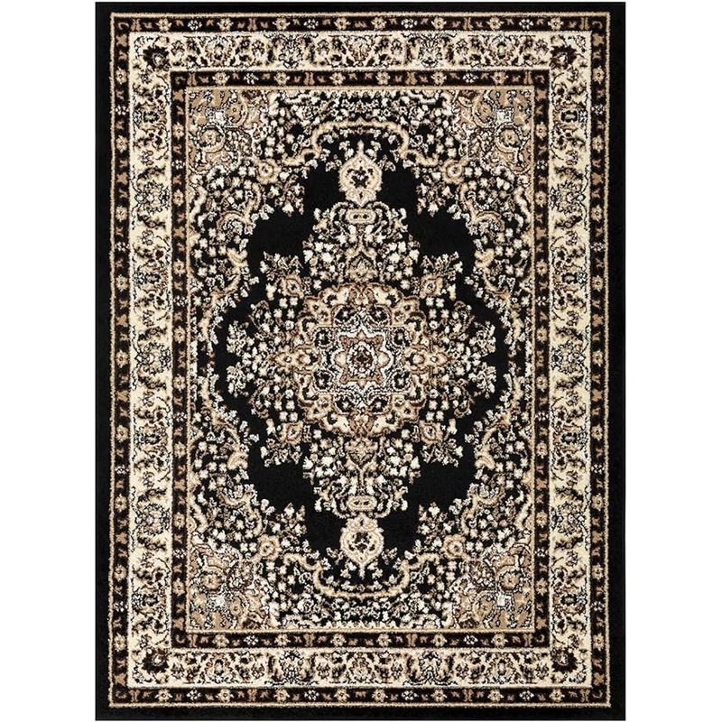 MROTTO - ALFODIA Alfombra Turca Negro 200 x 290 cm