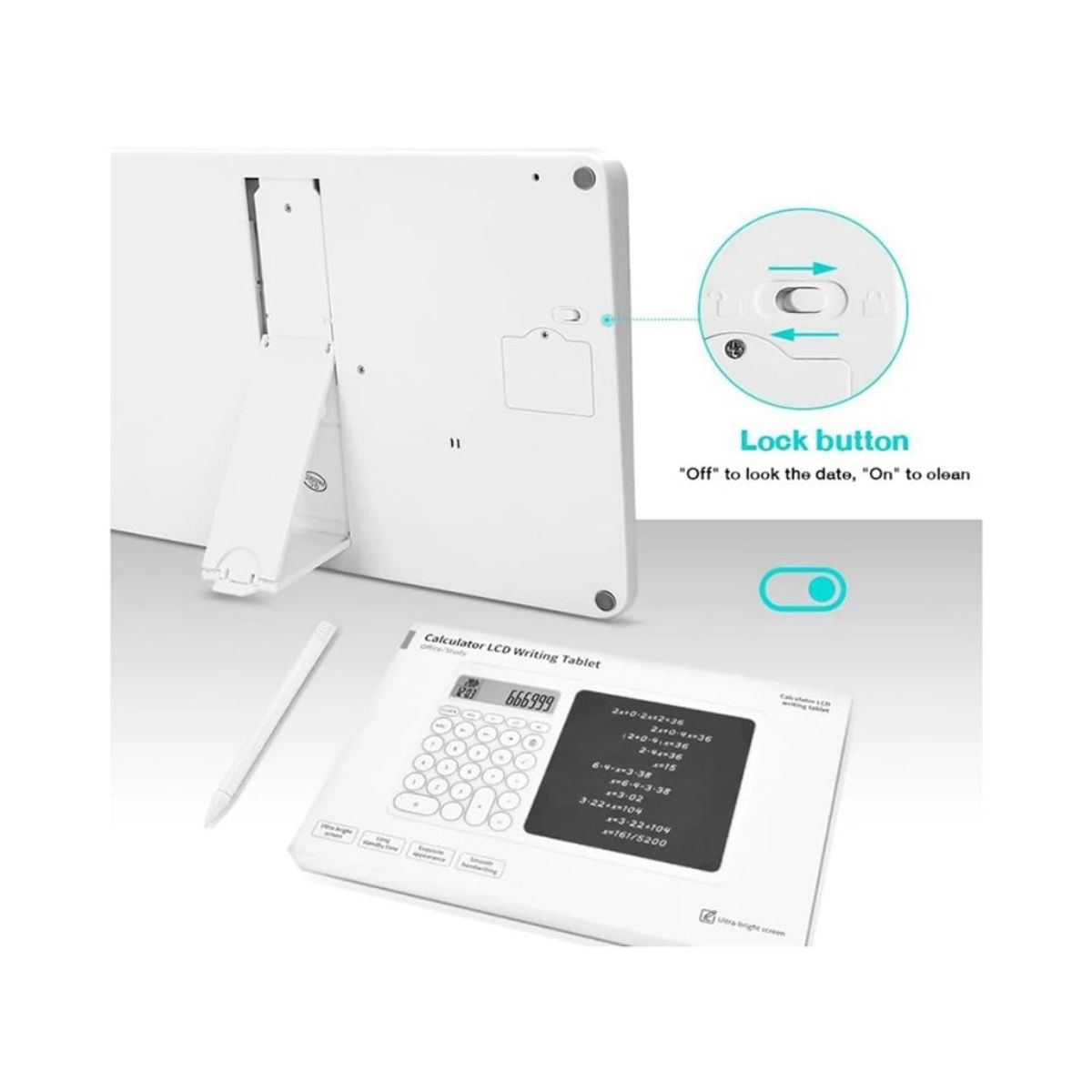 GENERICO - CALCULADORA DE ESCRITORIO CON TABLET LCD 8 PULGADAS