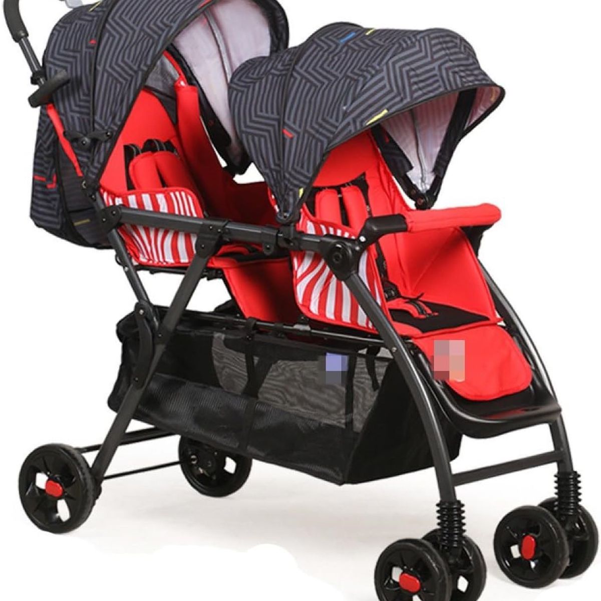 VOYAGE - Coche Duo Hermano Mayor y Menor Duplex Red