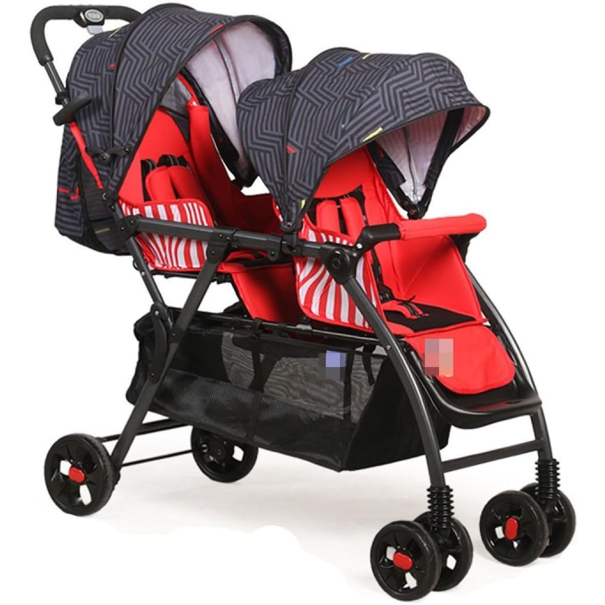 VOYAGE - Coche Duo Hermano Mayor y Menor Duplex Red
