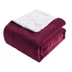 GENERICO - Frazada Polar Plush 2 Plazas Térmica Con Chiporro Premium