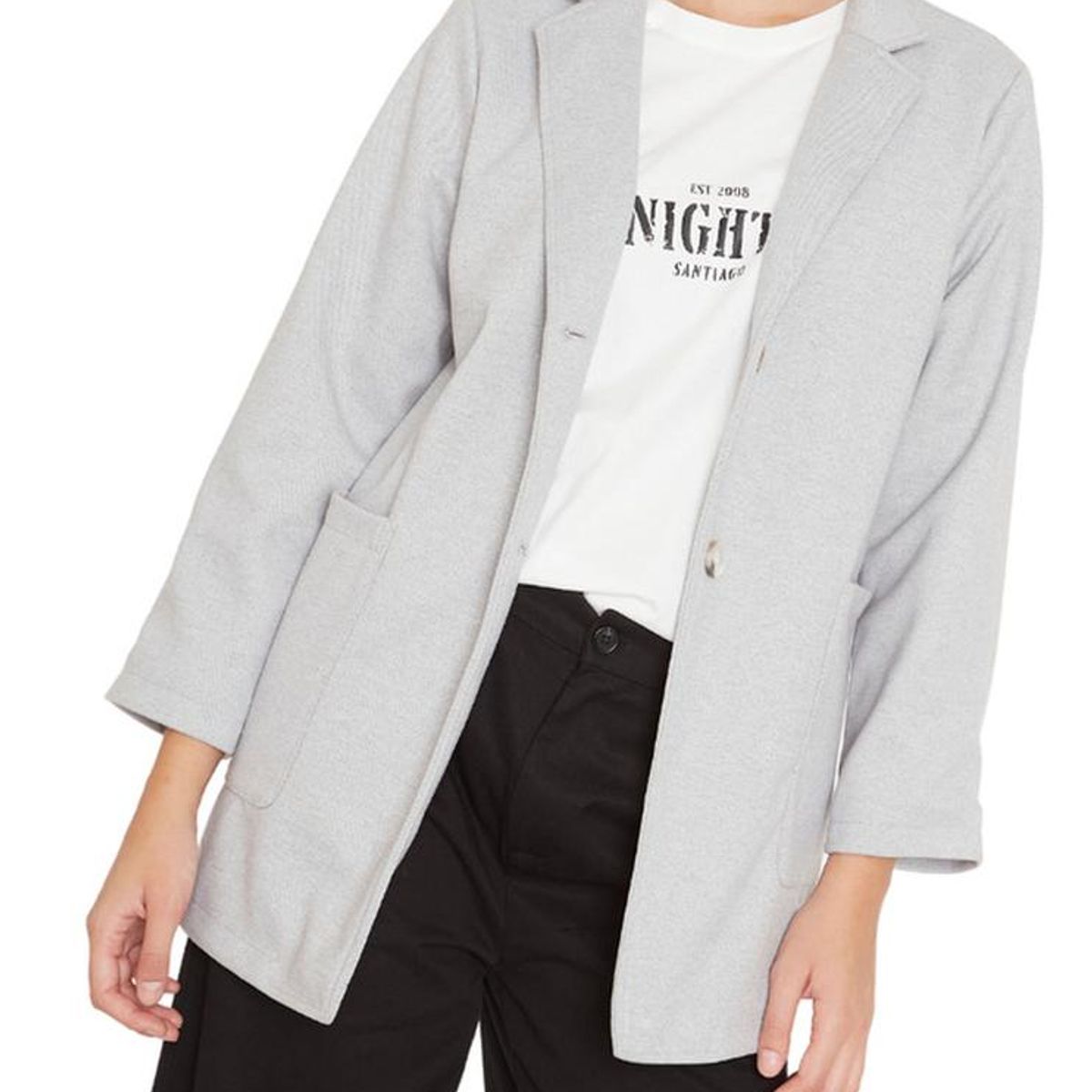JACINTA TIENDA - Chaqueta Cloe gris Jacinta Tienda