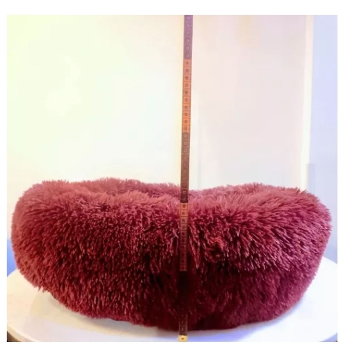 GENERICO - Cama Antiestrés Peluda Para Perros Y Gatos 70 Cm Originales