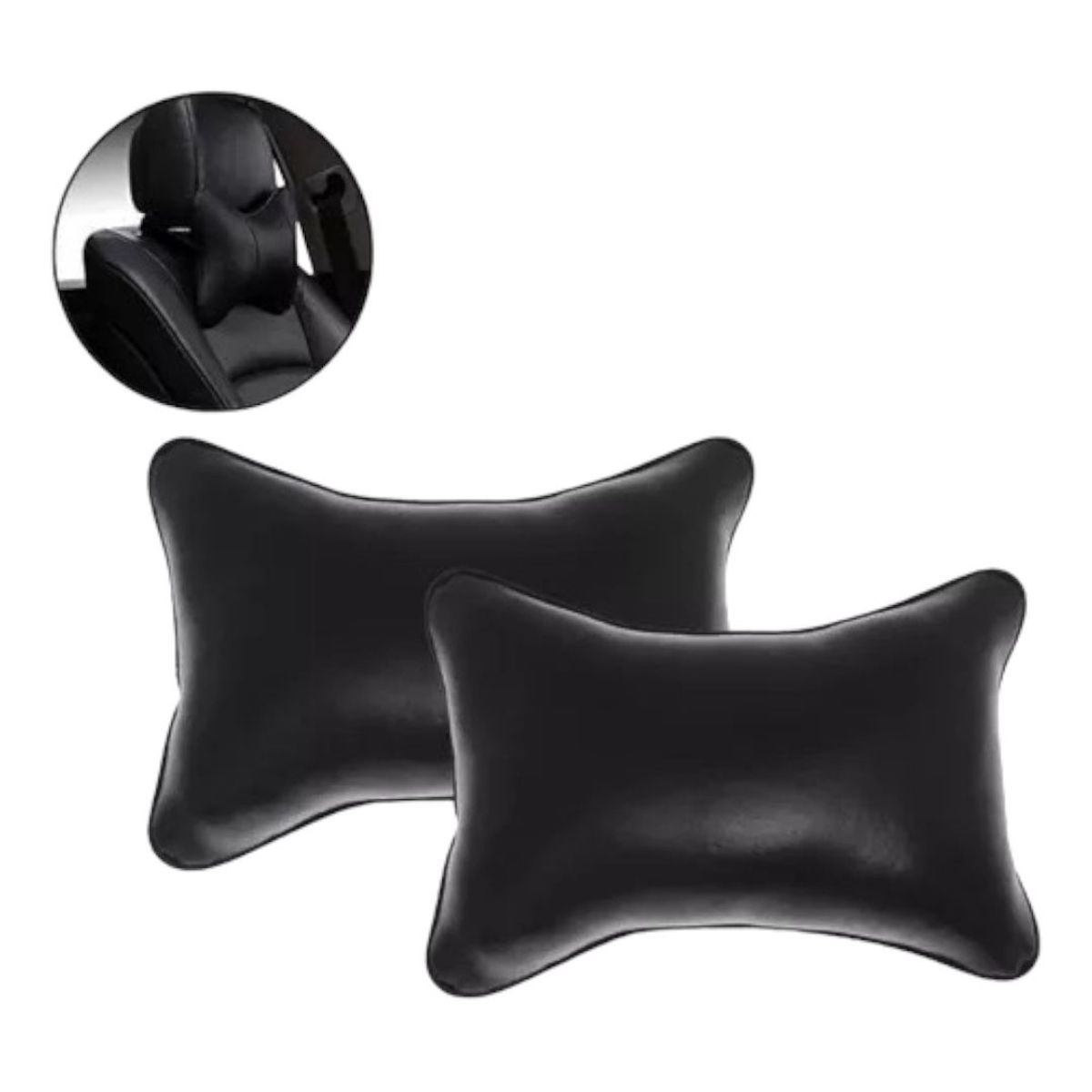 GENERICO - Pack 2 Cojin Apoyo de Cabeza Para Auto