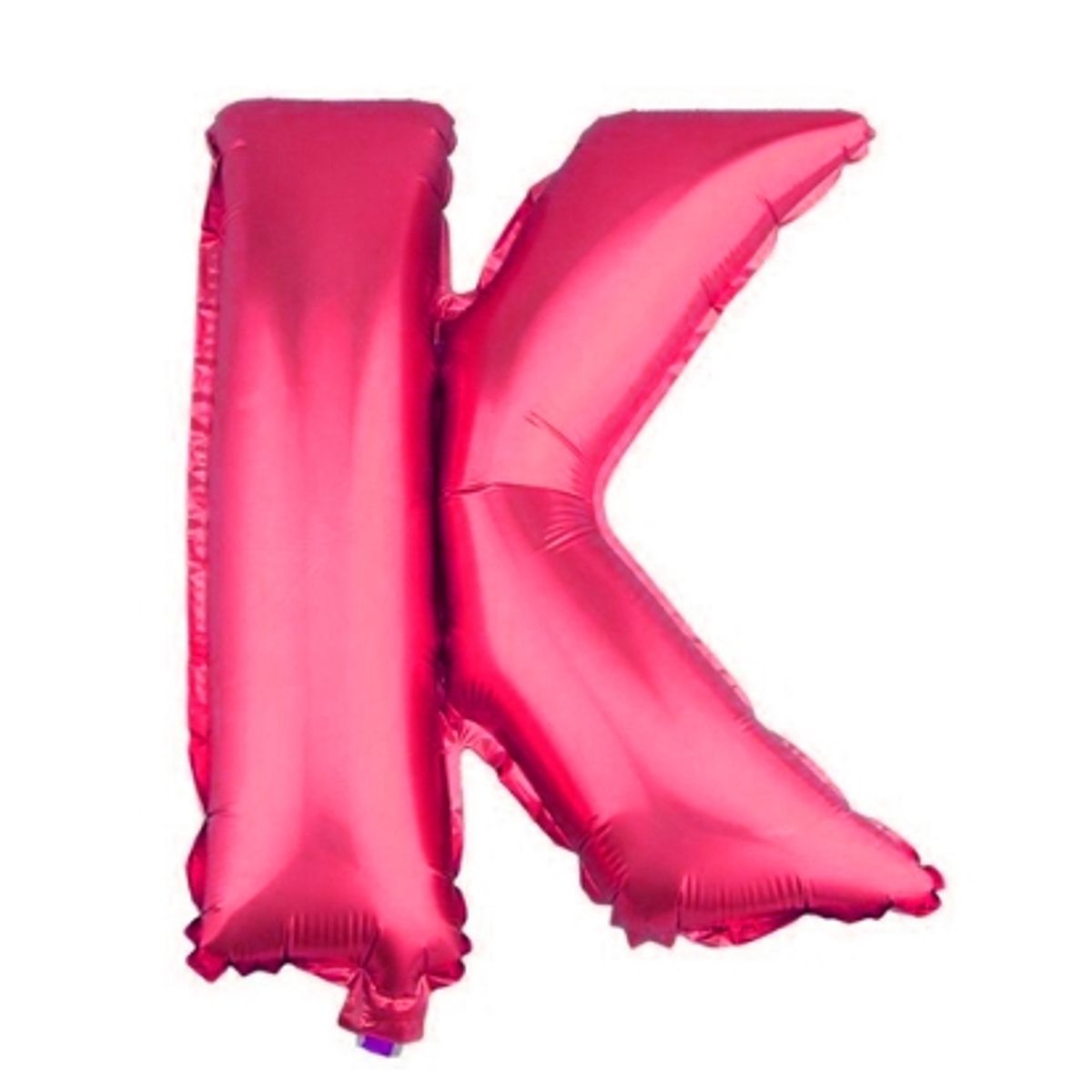 GENERICO - Globo Metálico Letras Color Fucsia 26 Pulgadas K