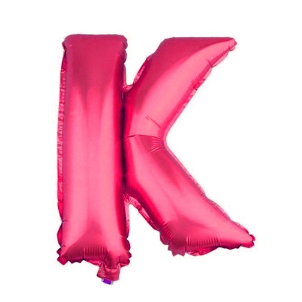 GENERICO - Globo Metálico Letras Color Fucsia 26 Pulgadas K