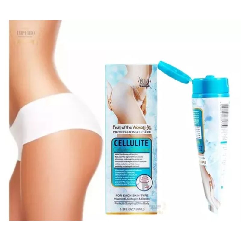 GENERICO - Crema Anti-celulitis Con Vitamina E Colageno Y Elastina Fruit Of The Wokali.-