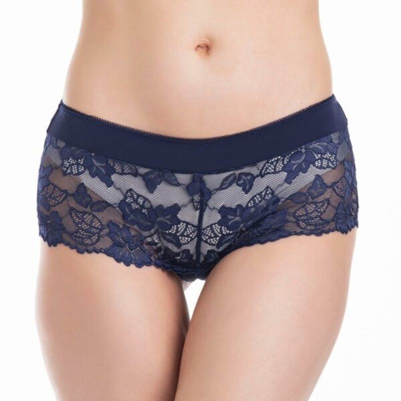 LADY GENNY - Pantaleta Encaje delicado y microfibra