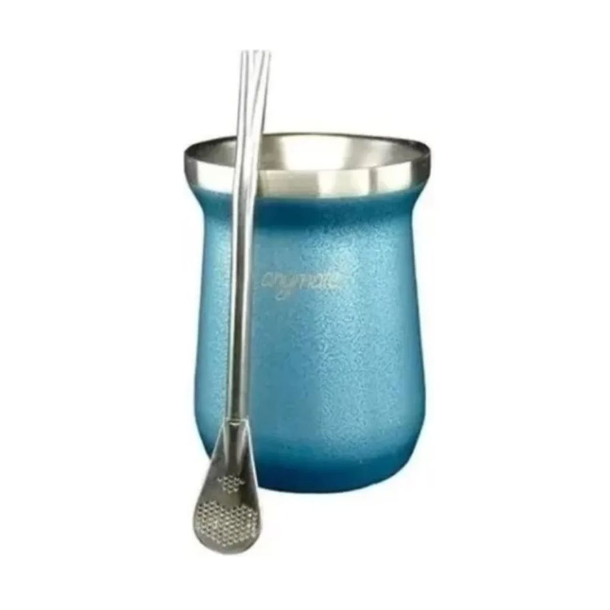 GENERICO - Mate 236ml Con Bombilla Anymate Premium Matero
