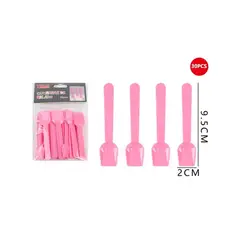 GENERICO - Cucharas De Helado Plásticas Rosada 30Pcs