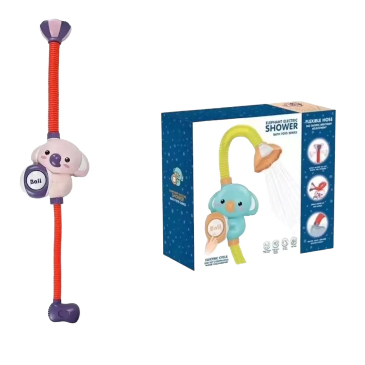 GENERICO - Regadera De Baño Para Bebe Juguete Ducha Tina ROSA