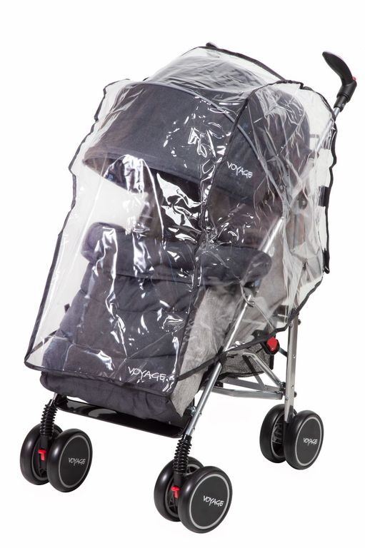 Coche Paseo Hawk + Protector Black