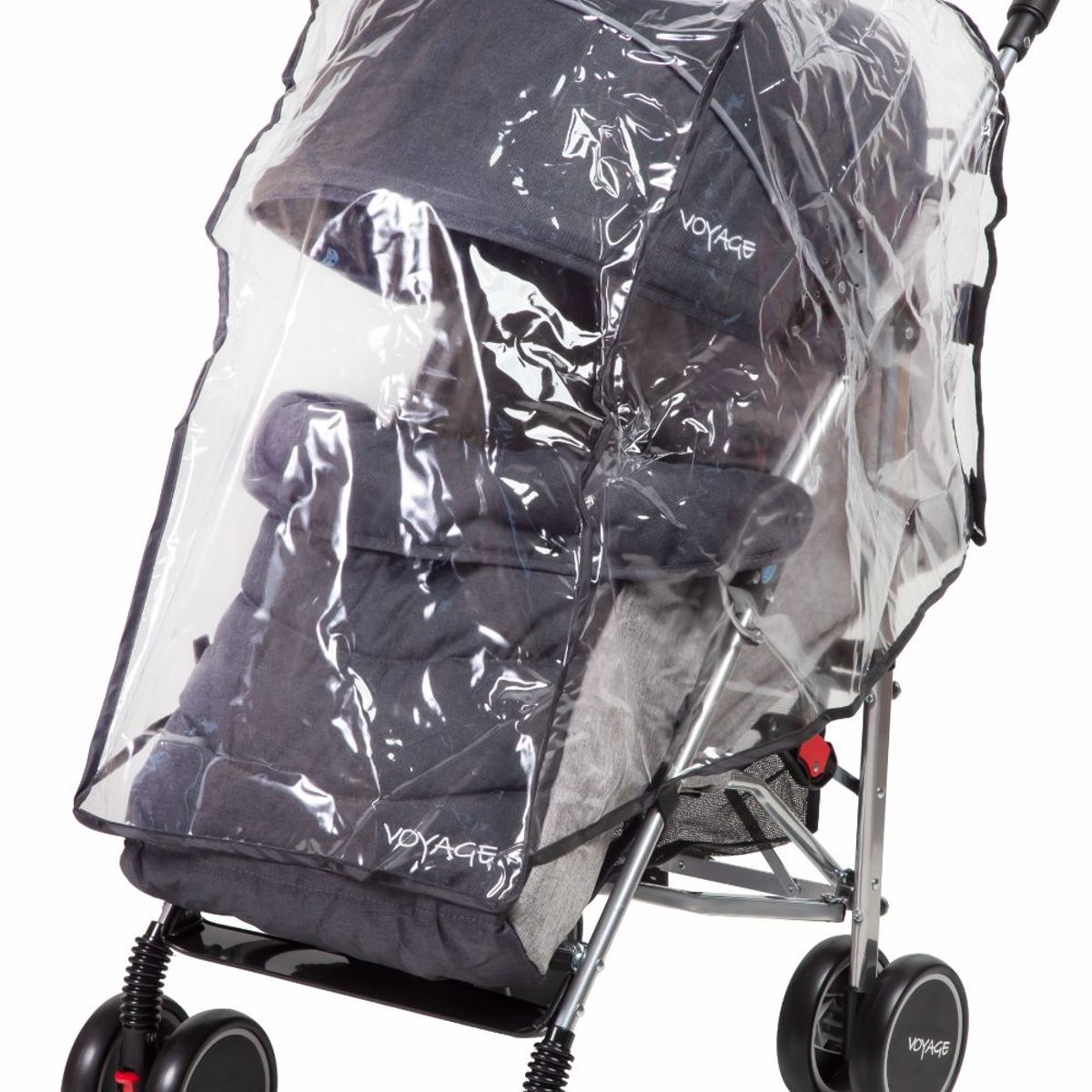 VOYAGE - Coche Paseo Hawk + Protector Black