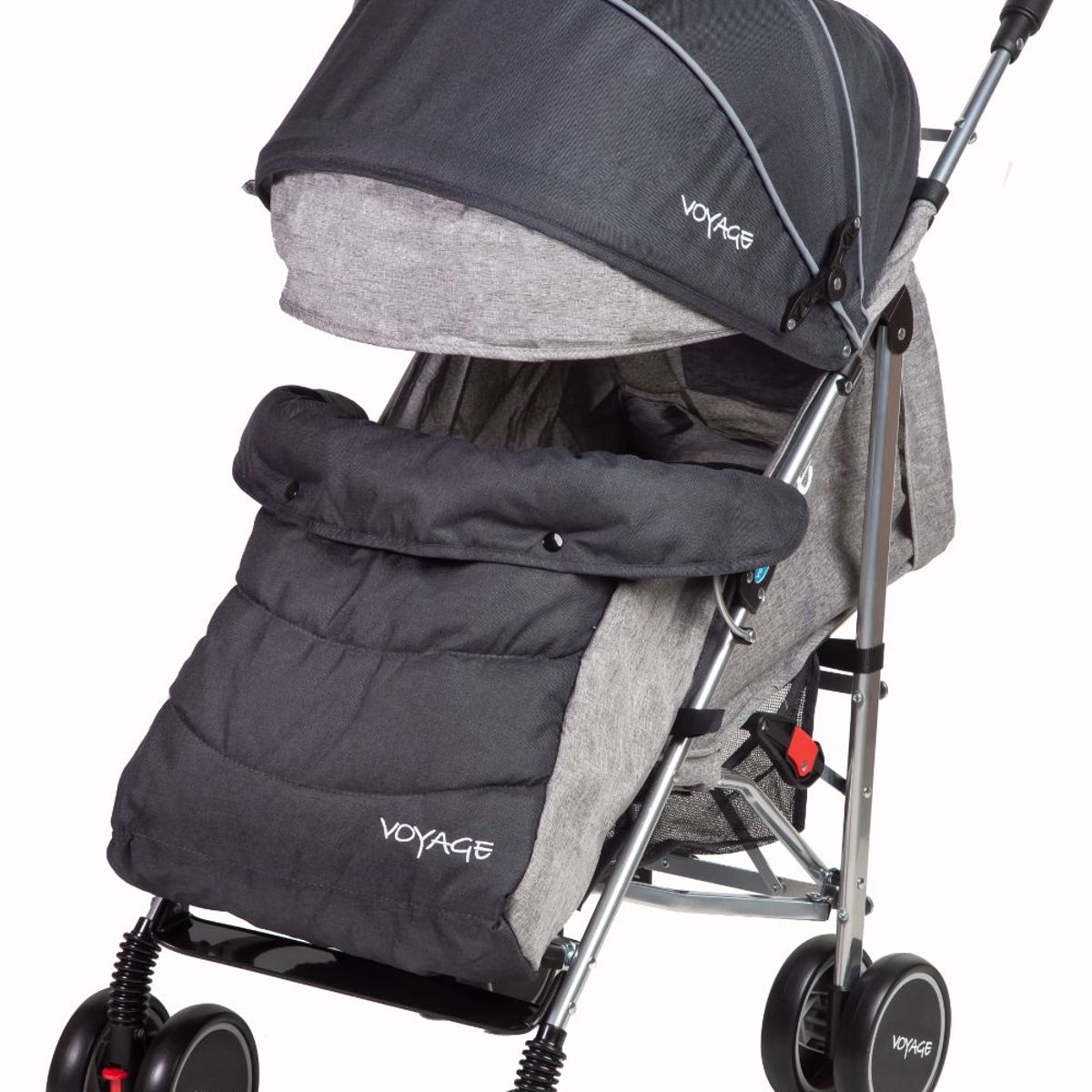 VOYAGE - Coche Paseo Hawk + Protector Black