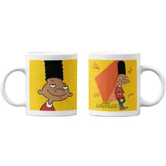 SM - Tazones Tazas blancas Hey Arnold Gerald
