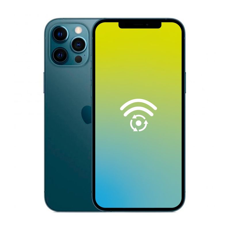 APPLE - Celular Iphone 12 Pro Max 256GB Azul- Reacondicionado