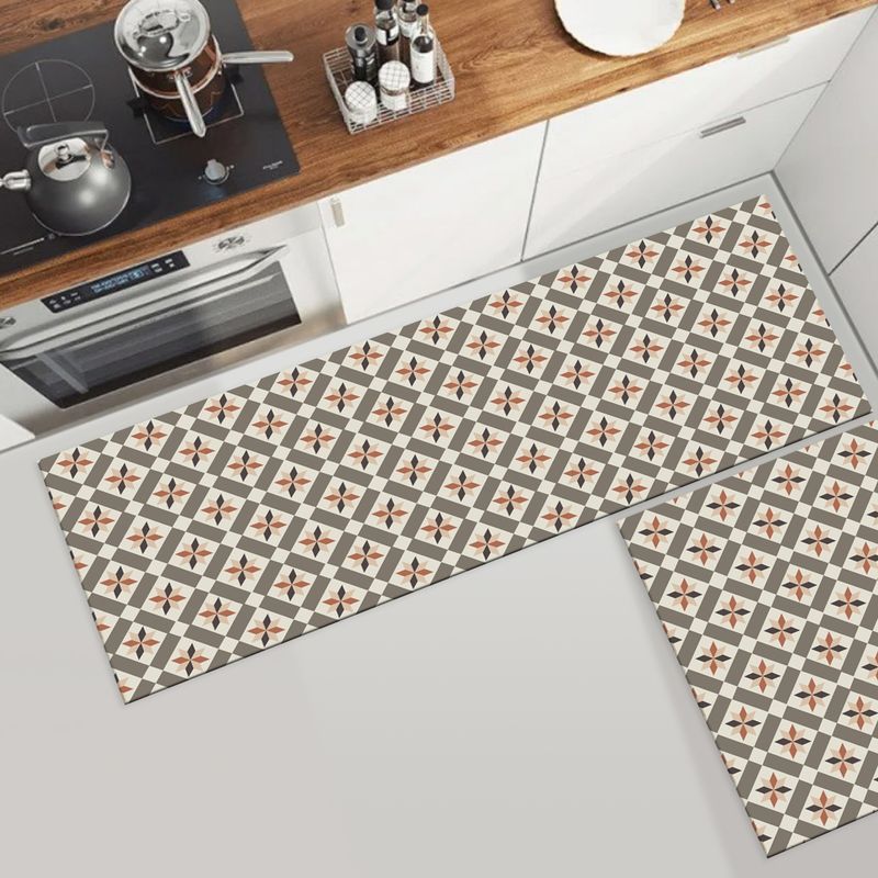 DAVANTI - Set 2 Alfombras de Cocina Estrella del Norte