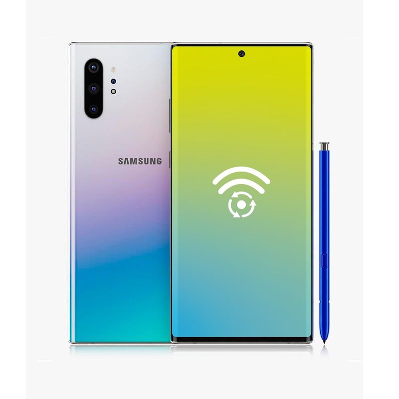 SAMSUNG - Celular Samsung Note10 Plus 256GB Plateado- Reacondicionado