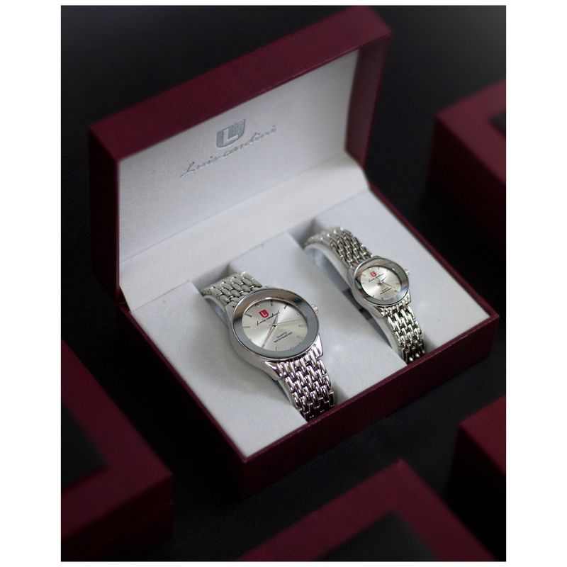 LUIS CARDINI - Set par de relojes Luis Cardini Mod 1566-PL