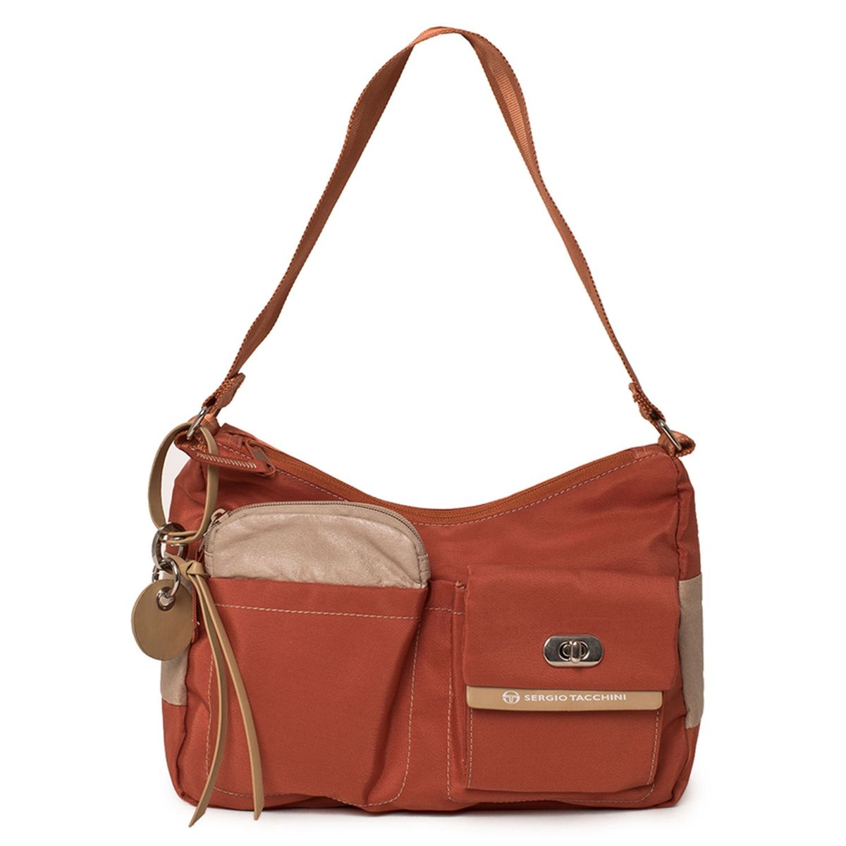 SERGIO TACCHINI - Bolso Sergio Tacchini bi Color Naranja BSMPCY-162