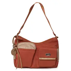 SERGIO TACCHINI - Bolso bi Color Naranja BSMPCY-162