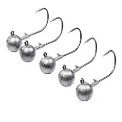 GENERICO - Anzuelos Cabeza Plomada 20g vinilos 5pcs pesca deportiva