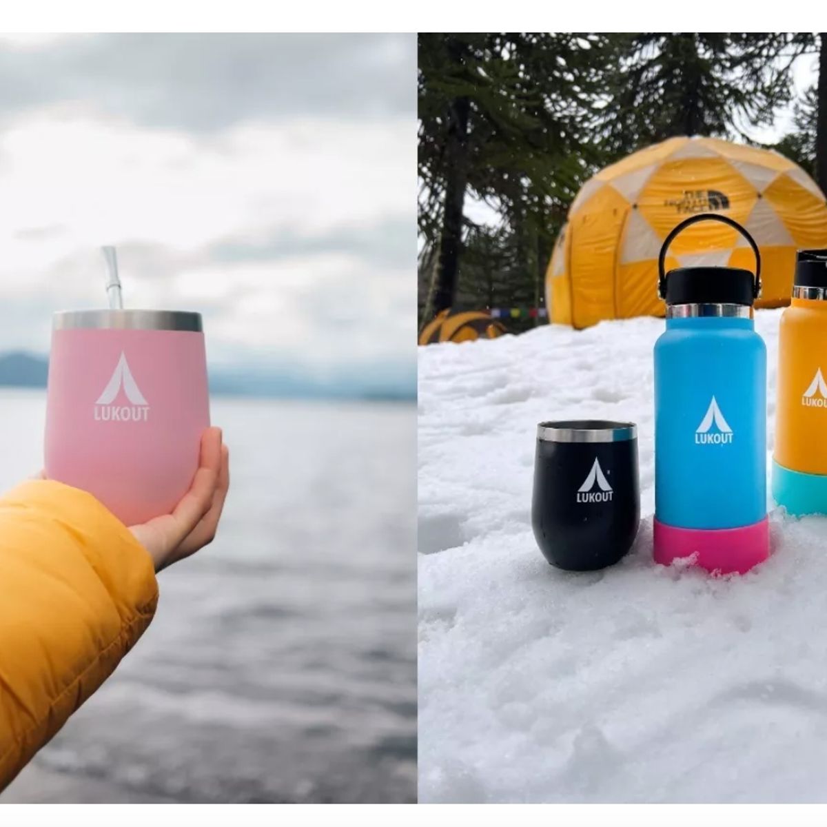 GENERICO - Mate Lukout 350 Ml + Bombilla Mate