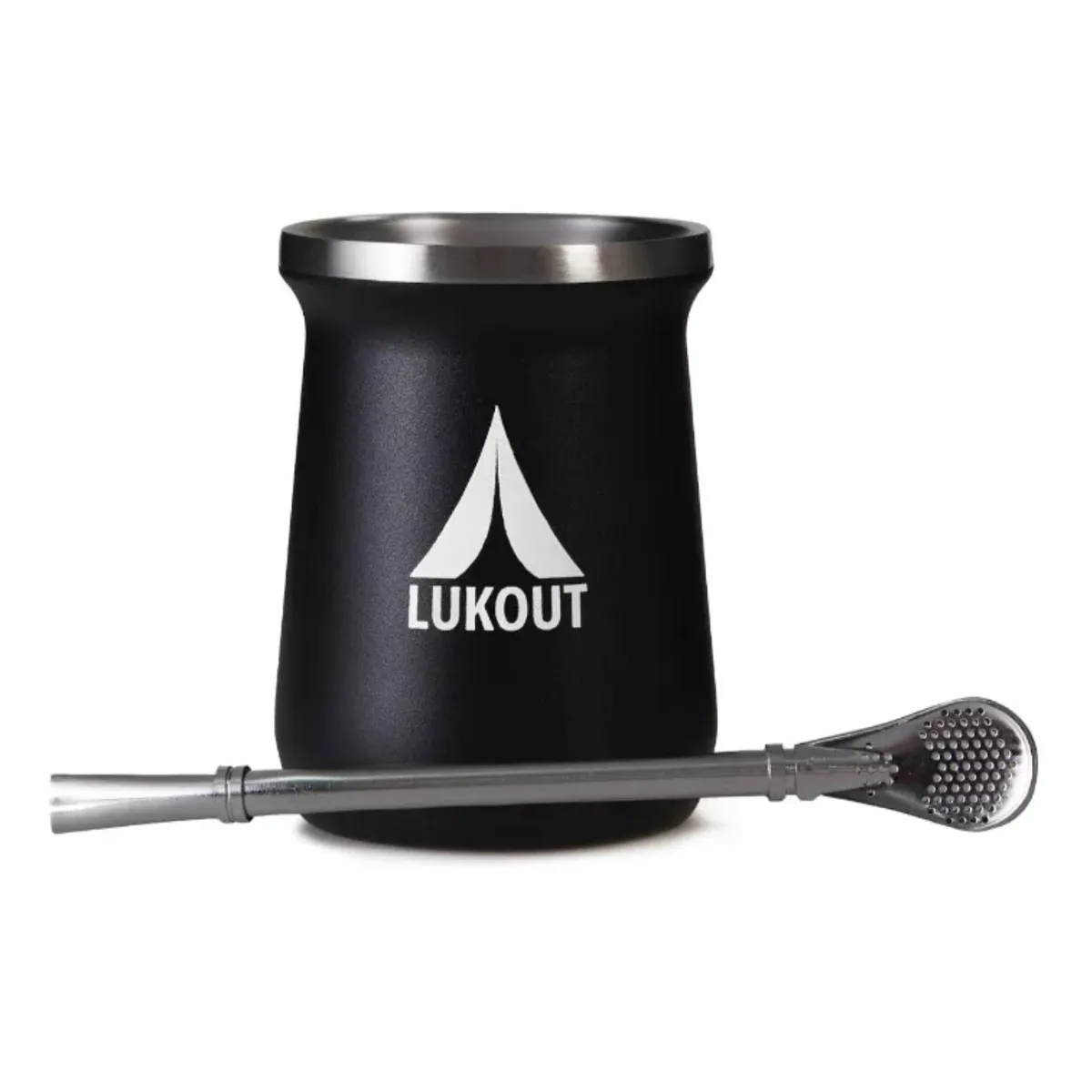 GENERICO - Mate Lukout 236 Ml + Bombilla Mate