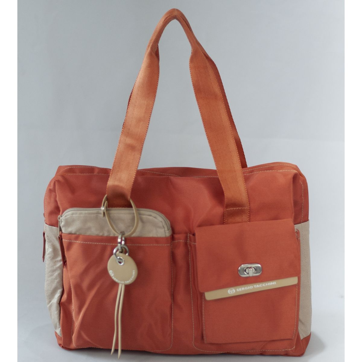 SERGIO TACCHINI - Bolso Sergio Tacchini bi Color Naranja BSMPCY-158